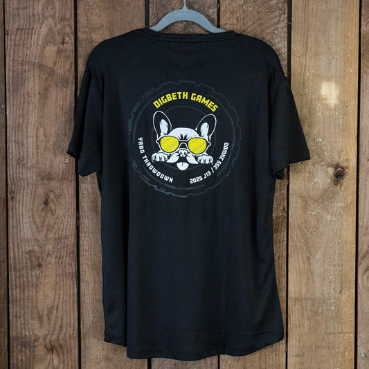 Digbeth Games 2025 Black Unisex T Shirt - Performance Training