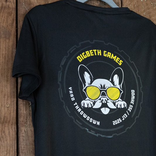 Digbeth Games 2025 Black Ladies T Shirt - Performance Training